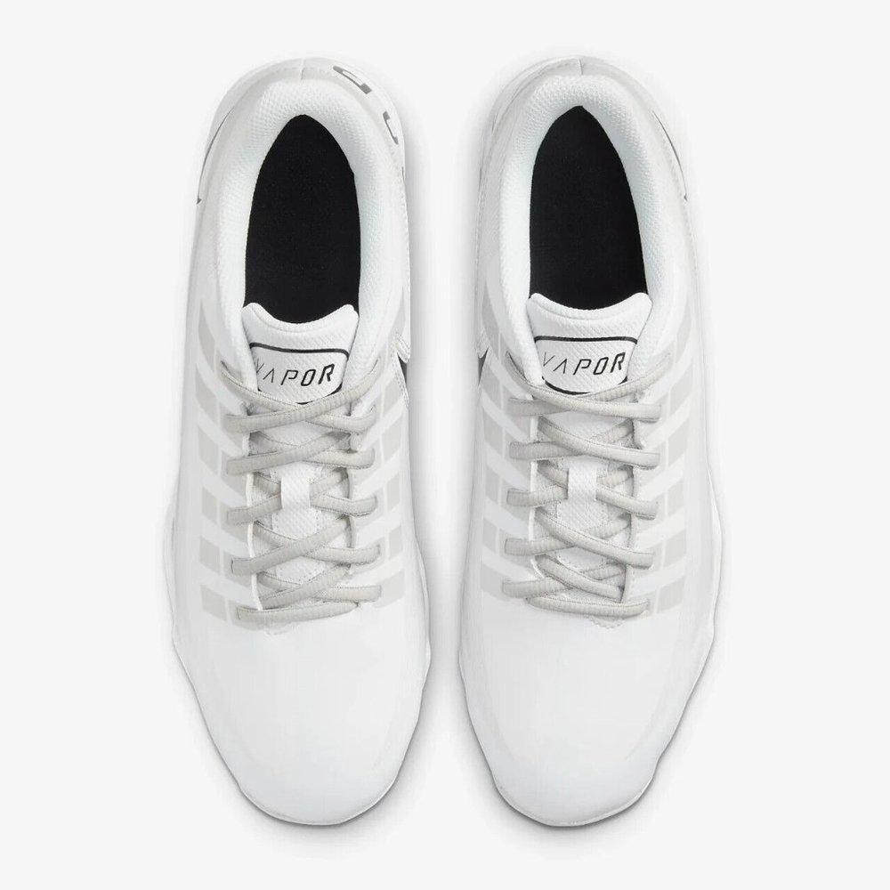 Nike Vapor Edge Shark Football Elite Cleat White Grey DQ5114-100 Men’s S… - Picture 3 of 12